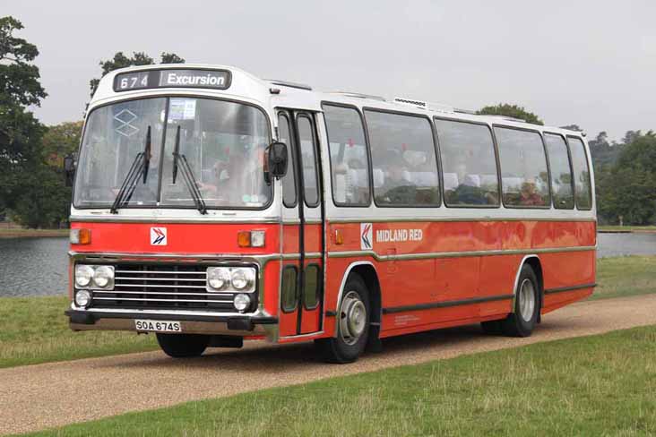 Midland Red Leyland Leopard Plaxton Supreme Express 674